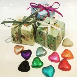 heart chocolates