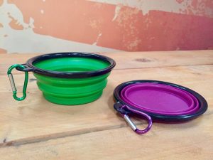 dog treat bowl and plate