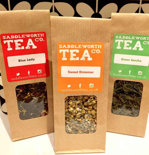 Saddleworth Tea - Blue Lady, Sweet Dreamer, Green Sencha